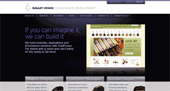 Desktop Screenshot of binaryminds.com